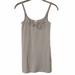 J. Crew Tops | 3/ $15 - J. Crew Gray Cotton And.Silk Detailed Tank Top | Color: Gray | Size: S