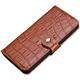 GDNIA Clamshell Phone Case, for Apple iPhone Xs Max/iPhone Xs/iPhone Xr Leather Shockproof Phone Cover Wallet Card Holders with Stand Feature and Buckle Closure (Color : Brown, Size : 5.8 inch)