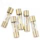 5PCS 10x38MM Glass AGU Fuse Fuses Pack Car Audio Amp Amplifier 10A 15A 20A 25A 30A 40A 50A 60A 70A 80A 100A Car Fuse (Size : 60A)