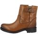 Geox D Rawelle D Womens Nappa Leather Ankle Boots-Brown-5