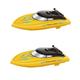 ibasenice 2pcs Rc Boat Toys Remote Control Boat High Boat Rc Boat Toy Electric Speedboat