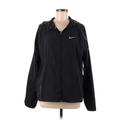 Nike Track Jacket: Black Jackets & Outerwear - Women's Size Medium