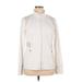 Ideology Track Jacket: White Jackets & Outerwear - Women's Size X-Large