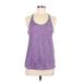 Adidas Active Tank Top: Purple Activewear - Women's Size Medium