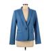 Ann Taylor Blazer Jacket: Blue Jackets & Outerwear - Women's Size 8