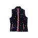 Lands' End Vest: Black Polka Dots Jackets & Outerwear - Kids Girl's Size Medium