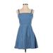 Gap Casual Dress - A-Line: Blue Dresses - Women's Size 2