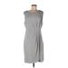 Mossimo Casual Dress - Sheath: Gray Marled Dresses - Women's Size Large