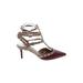 Valentino Garavani Heels: Burgundy Shoes - Women's Size 37.5