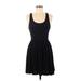 Kimchi Blue Casual Dress - DropWaist: Black Solid Dresses - New - Women's Size Medium