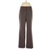 The Limited Dress Pants - Mid/Reg Rise Boot Cut Trouser: Brown Bottoms - Women's Size 6