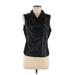 TWO by Vince Camuto Vest: Black Jackets & Outerwear - Women's Size Medium
