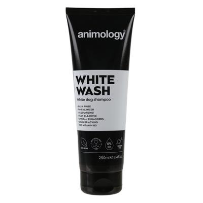 250ml White Wash Shampoo Animology Dog Grooming & Care