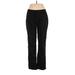 Lee Dress Pants - High Rise Boot Cut Boot Cut: Black Bottoms - Women's Size 12