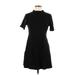 The Vanity Room Casual Dress: Black Dresses - Women's Size Large