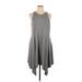 Torrid Casual Dress - A-Line: Gray Solid Dresses - Women's Size 1X Plus
