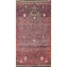 Geometric Moroccan Oriental Wool Area Rug Hand-knotted Bedroom Carpet - 4'11" x 8'11"