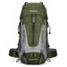 60L Hiking Backpack Large Waterproof Camping Backpack Lightweight Frameless Backpacking Backpack with Rain Cover (Army Green)