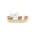 Steve Madden Wedges: White Shoes - Women's Size 9