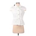 Ann Taylor LOFT Jacket: White Jackets & Outerwear - Women's Size 4 Petite