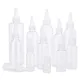 lot 30/60/100ml Empty PE Plastic Glue Bottles with Screw-On Lids Squeeze Liquid Ink Oil Dropper