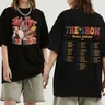 T-shirt manches courtes col rond homme et femme Niall Horan The Show Live On Tour Harajuku
