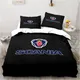 Scania-Ensemble de literie 3 pièces pour lit double et king size housse de couette textile de