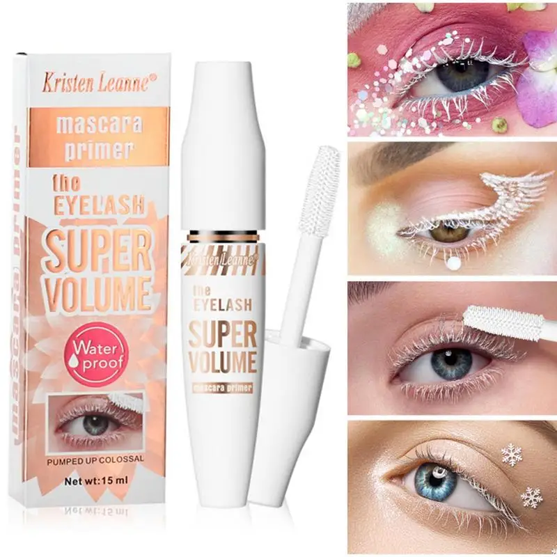 Mascara Primer Base Waterproof Long-lasting Volume Mascara Curling Eyelashes grassoccio Mascaras Curling Eyelashes Serum