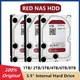 Red Nas-Disque dur interne HDD pour ordinateur de bureau 1 To 2 To 4 To 3 To 6 To 8 To 3.5 "