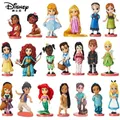 Figurines de princesses Disney pour enfant poupées de décoration Raiponce Cendrillon Blanche