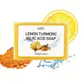 GZE Body Restore Lemon Turmeric Kojic Acid Soap with Shea Butter For Face Dark Spots Body