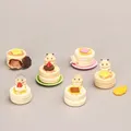 Doll house Hamster Eatting Desserts Hamburger Food Mini Decoration Toys