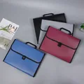 School Briefcases Storage Wallet Business Accordion Bag Document Organiser Expanding File Bag A4