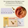 Boîte d'acupuncture d'oreille grossière points d'acupuncture presse auriculaire à usage unique