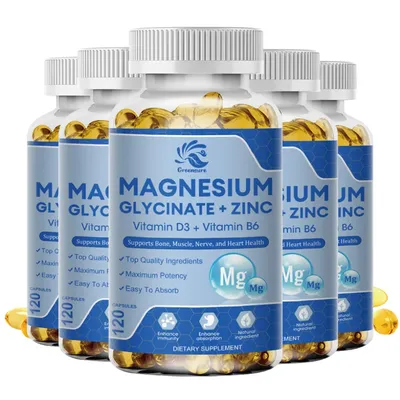 Magnesium komplex | 500mg Magnesium glycinat für Muskeln Nerven und Energie | hohe Absorption |