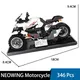 NEOWING-Mini Tricycle Moto de Course Module Haut décennie s de Construction Modèle Briques