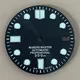 Grey/Black/Blue/Orange/Purple Watch Dial 28.5mm for NH35 Automatic Movement 3D Nails SKX007 Watch