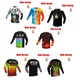 T-shirt de course hors route pour enfants maillot de vélo de montagne maillot de motocross à