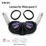Fizeps für Quest 3 Brillen gläser Anti Blue Myopia Linse schnell zerlegen Rahmen glas für Meta Quest