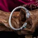 Vassago-Bracelet manchette vintage viking pour homme bracelet animal égyptien en cristal bijoux