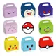 Pokemon Freins Candy Gift Box Anime Pikachu Kraft Paper Bag Jigglypuff Candy Party Autocollant