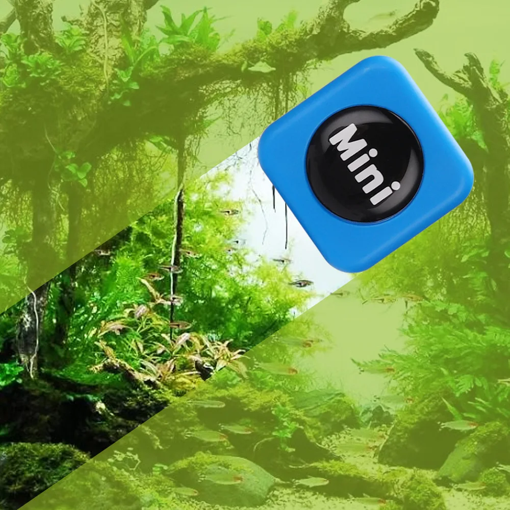 Aquarium Reinigung Magnet Aquarium Sauber Glas Wäscher Werkzeug Doppelseitige Algen Moos Entfernung Suspension Schaber Image