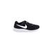 Nike Sneakers: Black Print Shoes - Women's Size 8 1/2 - Almond Toe