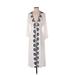 Selfie Couture Casual Dress: White Dresses - Women's Size Small