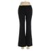 7th Avenue Design Studio New York & Company Dress Pants - High Rise: Black Bottoms - Women's Size 4 Petite