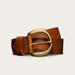 Tecovas Women's C-Buckle Belt, Brown, Bovine, Size Medium