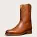 Tecovas Men's The Jake Roper Boots, Round Toe, 10" Shaft, Caramel, Bovine, 1.125" Heel, 15 EE