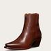 Tecovas Women's The Daisy Zip Boots, 6" Shaft, Sequoia, Bovine, 2.5" Heel, 9 B