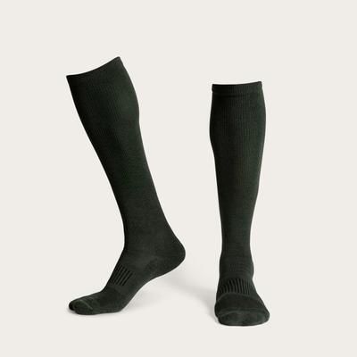 Tecovas Over-The-Calf Socks (3-Pack), Forest, Polyester/Spandex, Size M (M: 7-9)/(W: 5-10)