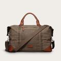 Tecovas Weekender Bag, Moss, Waxed Canvas